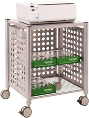 Vertiflex Products - Gray Printer/Copier Stand - Use with Printer, Fax Machines, Personal Copiers - Apex Tool & Supply