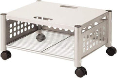 Vertiflex Products - Gray Underdesk Machine Stand - Use with Printer, Fax Machines, Personal Copiers - Apex Tool & Supply