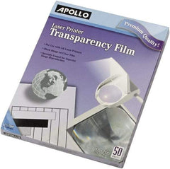 Apollo - Transparency Films & Sleeves Audio Visual Conference Accessory Type: Transparency Sleeves For Use With: Laser Copiers; Laser Printers - Apex Tool & Supply