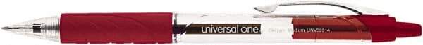 Universal One - Conical Roller Ball Pen - Red - Apex Tool & Supply