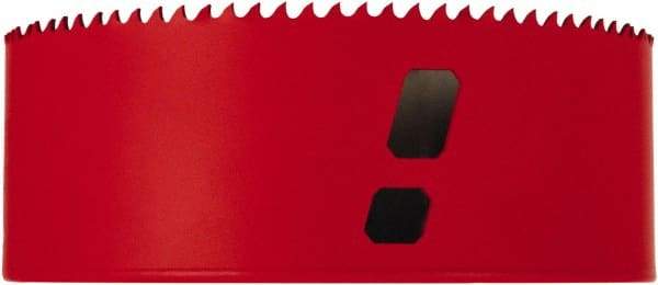 M.K. MORSE - 5" Diam, 1-15/16" Cutting Depth, Hole Saw - Bi-Metal Saw, Toothed Edge - Apex Tool & Supply