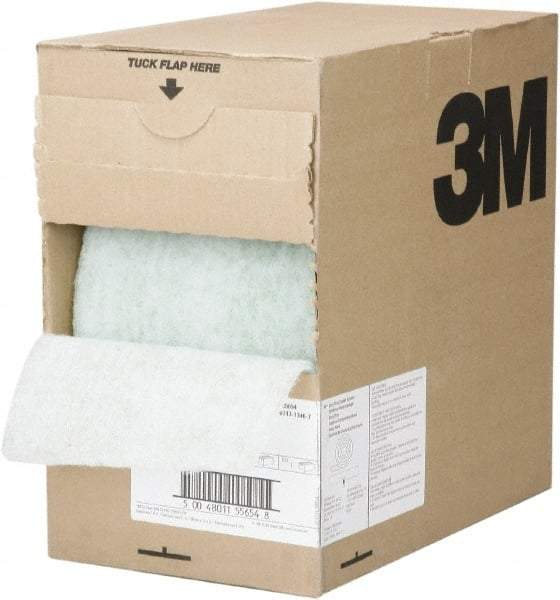 Ability One - 6" Long x 8" Wide Synthetic Duster Cut-to-Length Roll - Snap-On, White - Apex Tool & Supply