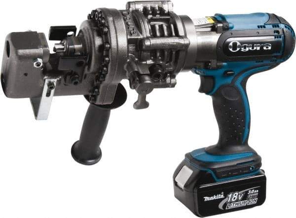 Hougen - Hydraulic Punch Presses Punching Pressure (Lb.): 22,000.00 Punching Pressure (Ton): 11.00 - Apex Tool & Supply