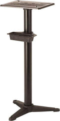 Enco - 29-1/2" Long, Grinding Pedestal Stand - Use with 6, 7, 8 & 10" Grinders & Buffers - Apex Tool & Supply