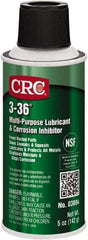 CRC - 6 oz Aerosol Can Lubricant - Clear Blue-Green, -50°F to 250°F, Food Grade - Apex Tool & Supply
