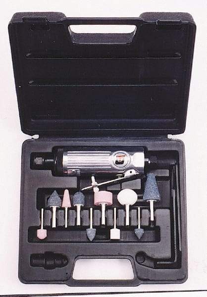 Universal Tool - 18 CFM, Straight Die Grinder Kit - 6.2 bar Air Pressure, 90 psi Air Pressure - Apex Tool & Supply