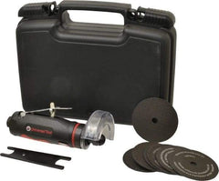 Universal Tool - 2-7/8" Wheel Diam, 22,000 RPM, Pneumatic Cutoff & Cutoff-Grinder Tool - Straight Handle - Apex Tool & Supply