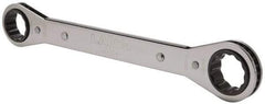 Lang - 13/16" x 7/8" 12 Point Ratcheting Box Wrench - Double End, 9-1/4" OAL, Steel - Apex Tool & Supply