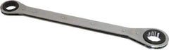 Lang - 1" x 1-1/16" 12 Point Ratcheting Box Wrench - Double End, 15" OAL, Steel - Apex Tool & Supply