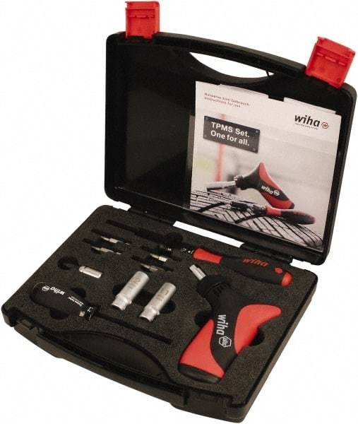 Wiha - 12 Piece Torque Tire Pressure Mounting Kit - Comes in Molded Case - Apex Tool & Supply