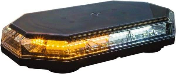 Buyers Products - Variable Flash Rate, Magnetic or Permanent Mount Emergency LED Lightbar Assembly - Powered by DC, Amber - Apex Tool & Supply