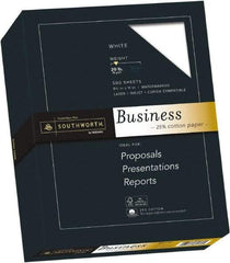 Southworth - White Copy Paper - Use with Laser Printers, Inkjet Printers, Copiers - Apex Tool & Supply