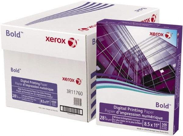Xerox - White Copy Paper - Use with Laser Printers, Copiers, Plain Paper Fax Machines - Apex Tool & Supply
