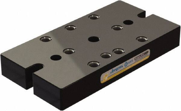 Jergens - 130mm Long x 250mm Wide x 35mm High Aluminum Fixture Plate - 35mm Plate Thickness - Apex Tool & Supply