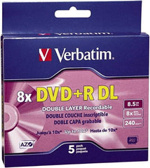 Verbatim - Silver DVD+R Disc - Use with CD, DVD Drives - Apex Tool & Supply