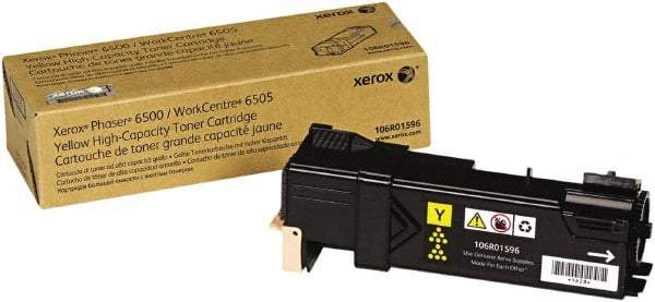 Xerox - Yellow Toner Cartridge - Use with Xerox Phaser 6500, WorkCentre 6505 - Apex Tool & Supply