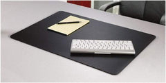 Artistic - 36" x 24" Black Desk Pad - Use with Desk - Apex Tool & Supply