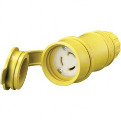 Hubbell Wiring Device-Kellems - 125V 15A NEMA L5-15R Industrial Twist Lock Connector - Apex Tool & Supply