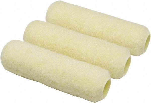 Ability One - 1/2" Nap, 9" Wide Paint Roller Set - Smooth Texture, Fabric - Apex Tool & Supply