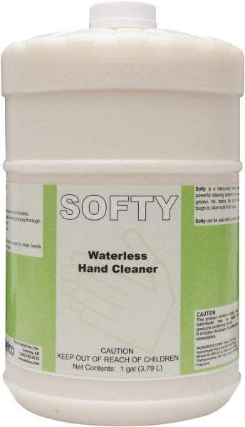 Detco - 1 Gal Bottle Waterless Cream Waterless Hand Cleaner - White, Banana Scent - Apex Tool & Supply