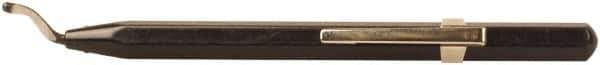 Shaviv - Hand Deburring Tool - E Blade Holder, High Speed Steel Blade, 48mm Blade Length - Apex Tool & Supply