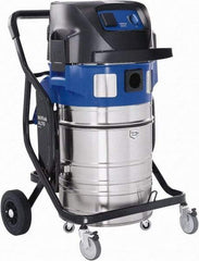 Nilfisk - 19 Gal Plastic Tank, Electric Powered Wet/Dry Vacuum - 1.34 Peak hp, 120 Volt, 8.3 Amps, 16' Hose Fitting, Automatic Filter Clean Delivers a Filter Pulse Every 15 Seconds, Accessories Included - Apex Tool & Supply