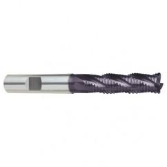 6mm Dia. - 65mm OAL - Variable Helix Firex Carbide - End Mill - 4 FL - Apex Tool & Supply