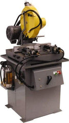 Kalamazoo - 14" Blade Diam, 1" Arbor Hole, Miter Chop & Cutoff Saw - 4,400 RPM, 5 hp, 230/440 Volts, 1 or 3 Phase - Apex Tool & Supply