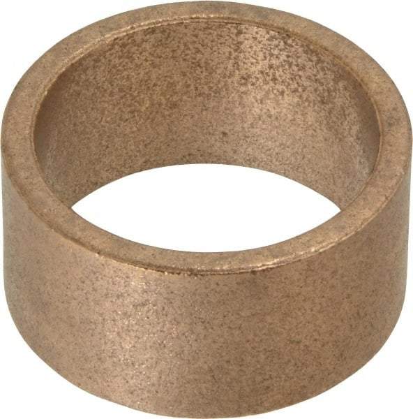 Boston Gear - 1-1/4" Inside x 1-1/2" Outside Diam, Oil Impregnated Bronze SAE-841 Sleeve Bearing - 3/4" OAL - Apex Tool & Supply