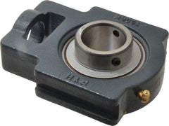 Value Collection - 3-9/32" Wide, Cast Iron Ball Bearing Take Up Unit - 1-5/16" Outside Diam - Apex Tool & Supply