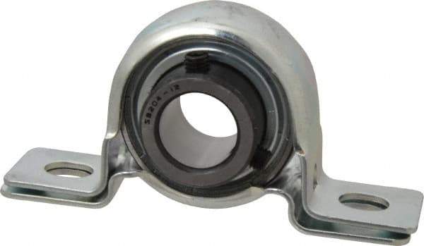 Value Collection - 3-27/32" OALPillow Block - 1560 Lb Dyn Cap, Steel - Apex Tool & Supply
