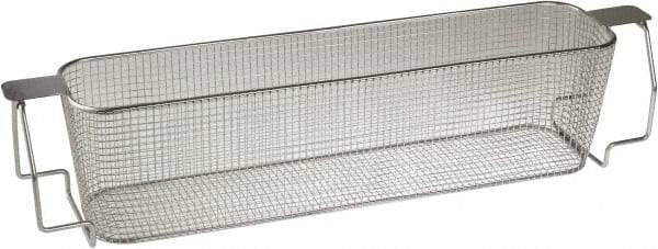 CREST ULTRASONIC - Stainless Steel Parts Washer Basket - 5.177" High, Use with Parts Washers - Apex Tool & Supply