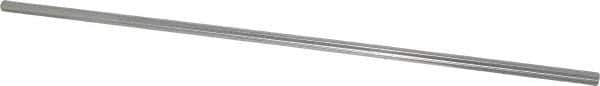 Thomson Industries - 3/8" Diam, 18" Long, Steel Standard Round Linear Shafting - 60-65C Hardness, .3745/.3740 Tolerance - Apex Tool & Supply