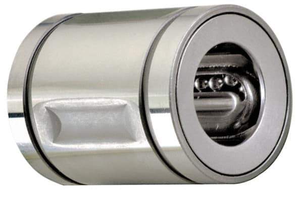 Thomson Industries - 5/8" Inside Diam, 150 Lbs. Dynamic Capacity, Open Linear Bearing - Apex Tool & Supply