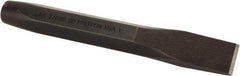 Proto - 8" OAL x 1" Blade Width Cold Chisel - 1" Tip, 7/8" Stock, Steel Handle - Apex Tool & Supply