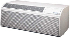 Friedrich - 9,000/8,800 BTU, 230/208 Volt PTAC Air Conditioner with Electric Heat - 3.7/3.9 Amp Rating, 12.1 EER Rating, 42" Wide x 21-1/2" Deep x 16" High - Apex Tool & Supply