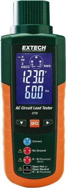Extech - Receptacle Tester - 240 VAC - Apex Tool & Supply