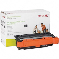 Xerox - Black Toner Cartridge - Use with HP Color LaserJet CP4025, CP4525, CM4540 - Apex Tool & Supply