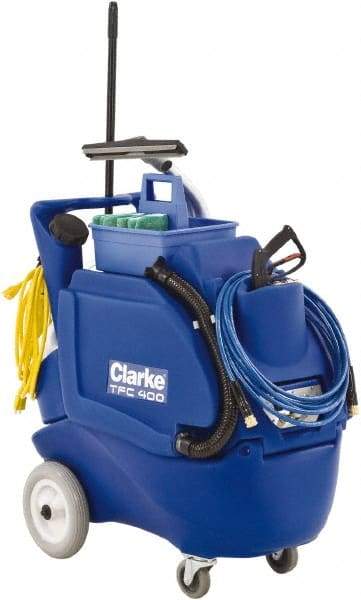Clarke - 12" Cleaning Width, Electric Multi Purpose Floor Machine - 81" Water Lift, 20 Gal Tank Capacity - Apex Tool & Supply
