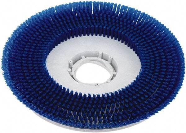 Clarke - 20" Diam Scrubbing Brush - 20" Machine, Black Pad, Polypropylene - Apex Tool & Supply
