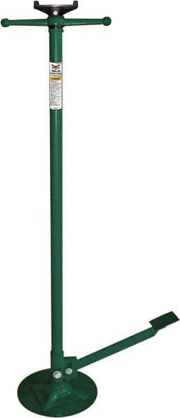 Safeguard - 1,500 Lb Capacity Transmission Jack - 53-1/2 to 80" High - Apex Tool & Supply