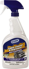 Gunk - Proprietary Formula Engine Cleaner/Degreaser - 32 oz Spray Bottle - Apex Tool & Supply