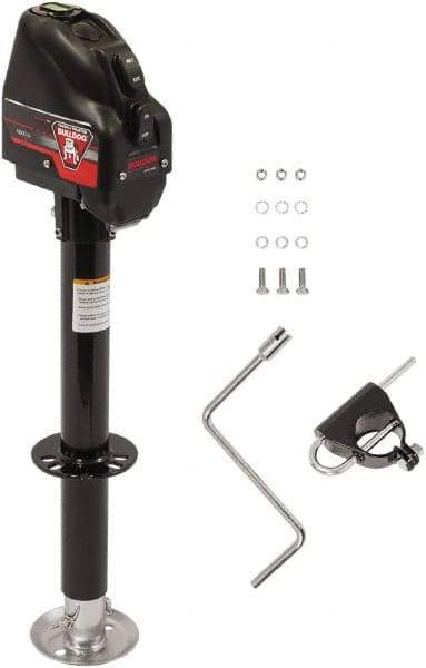 Bulldog - Powered A-Frame Tongue Jack - 4,000 Lb Load Capacity - Apex Tool & Supply