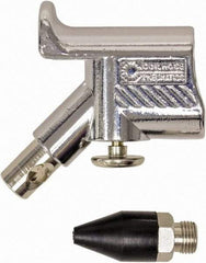 Coilhose Pneumatics - Pocket Blow Gun Kit - 1/4 NPT Inlet, 150 Max psi, Chrome Plated Zinc Hose - Apex Tool & Supply