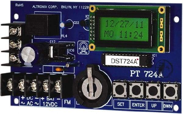 Altronix - 24 hr Digital Multi Function Timer - 120VAC/28VDC, 60 Watts, - Apex Tool & Supply