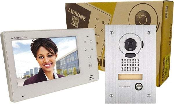 Aiphone - Security Camera Systems Type: Master Station/Door Station Kit Image Color: Color - Apex Tool & Supply