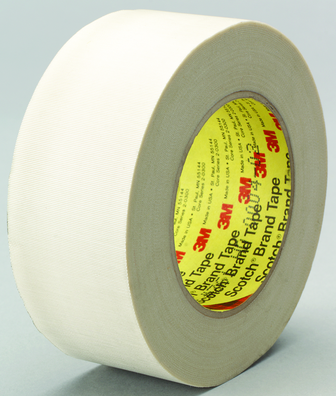 List 361 1/2" x 60 yds Glass Cloth Tape - White - Apex Tool & Supply