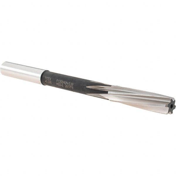 Walter-Titex - 9.99mm Cobalt 6 Flute Chucking Reamer - Apex Tool & Supply