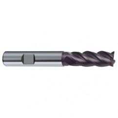 8mm Dia. - 63mm OAL - 4 FL Variable Helix Firex Carbide End Mill - Apex Tool & Supply