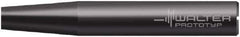 Walter-Prototyp - ConeFit 31.75mm 89° Shank Milling Tip Insert Holder & Shank - 0.236" Projection, E25 Neck Thread, 25.4mm Nose Diam, 190.5mm OAL, Steel AK610 Tool Holder - Apex Tool & Supply